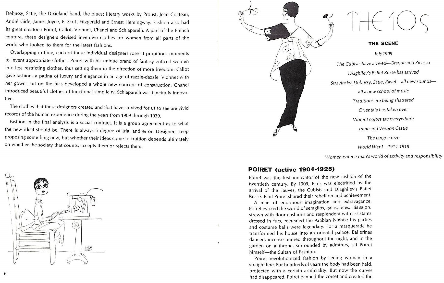 "The 10's The 20's The 30's: Inventive Clothes 1909-1939" 1974 VREELAND, Diana