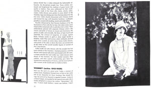 "The 10's The 20's The 30's: Inventive Clothes 1909-1939" 1974 VREELAND, Diana
