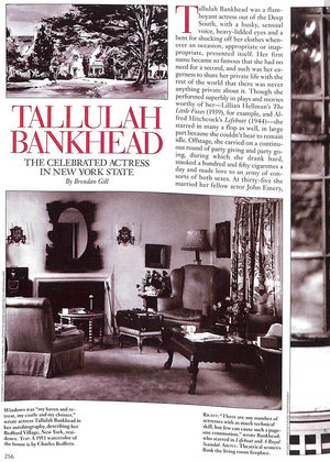 "Architectural Digest Hollywood at Home" April 1998