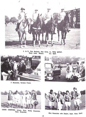 "Meadow Brook Polo Club 1973 Programme"