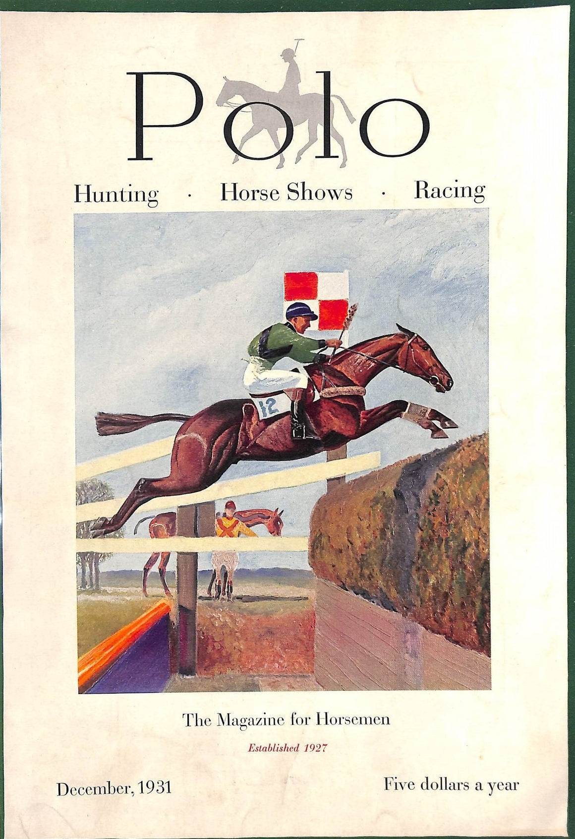 "Polo Magazine December, 1931"