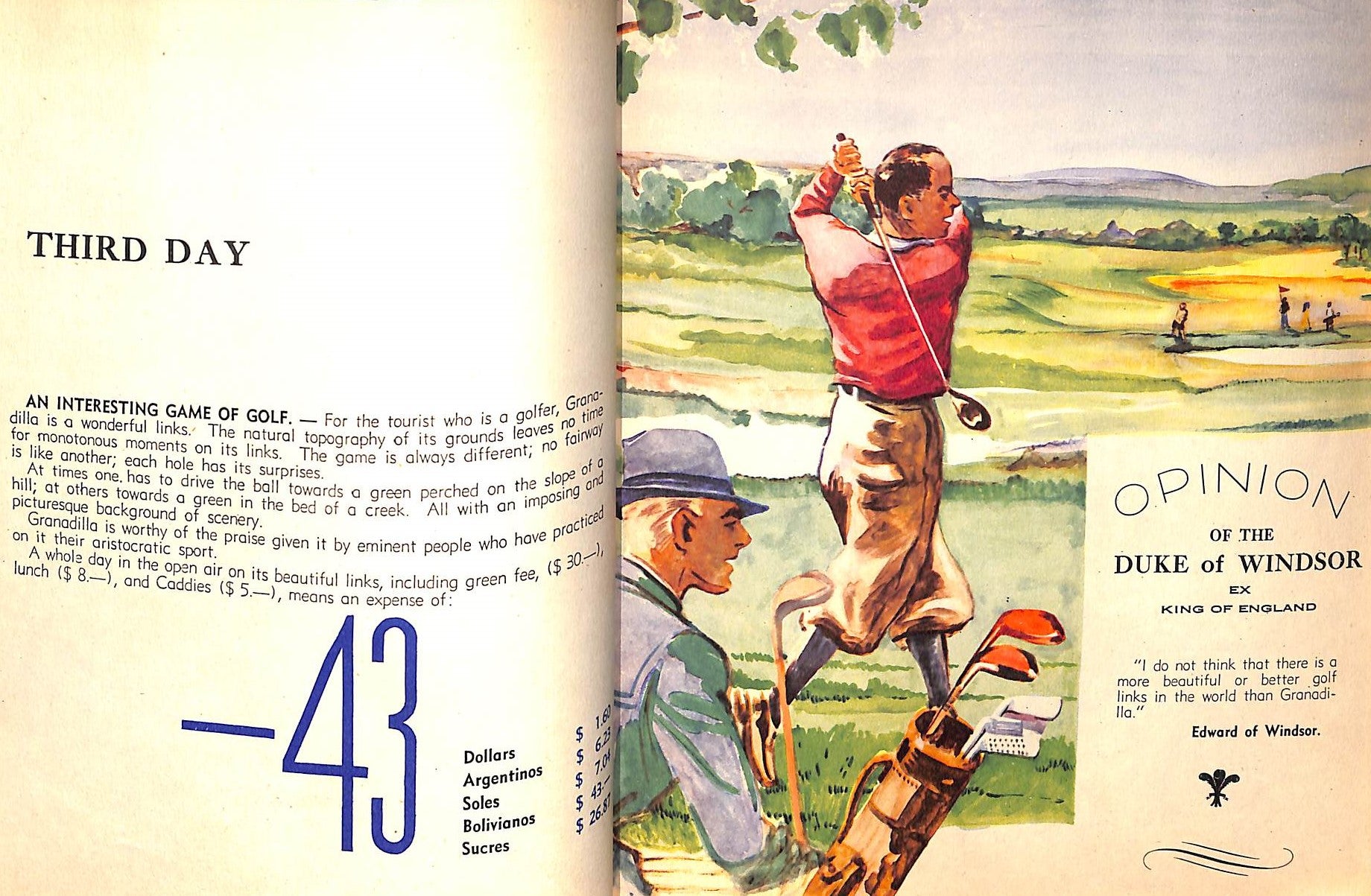 "Fifteen Days in Vina del Mar"