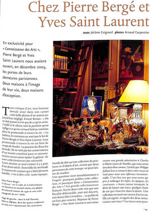 "La Collection Yves Saint Laurent Pierre Berge" 2009