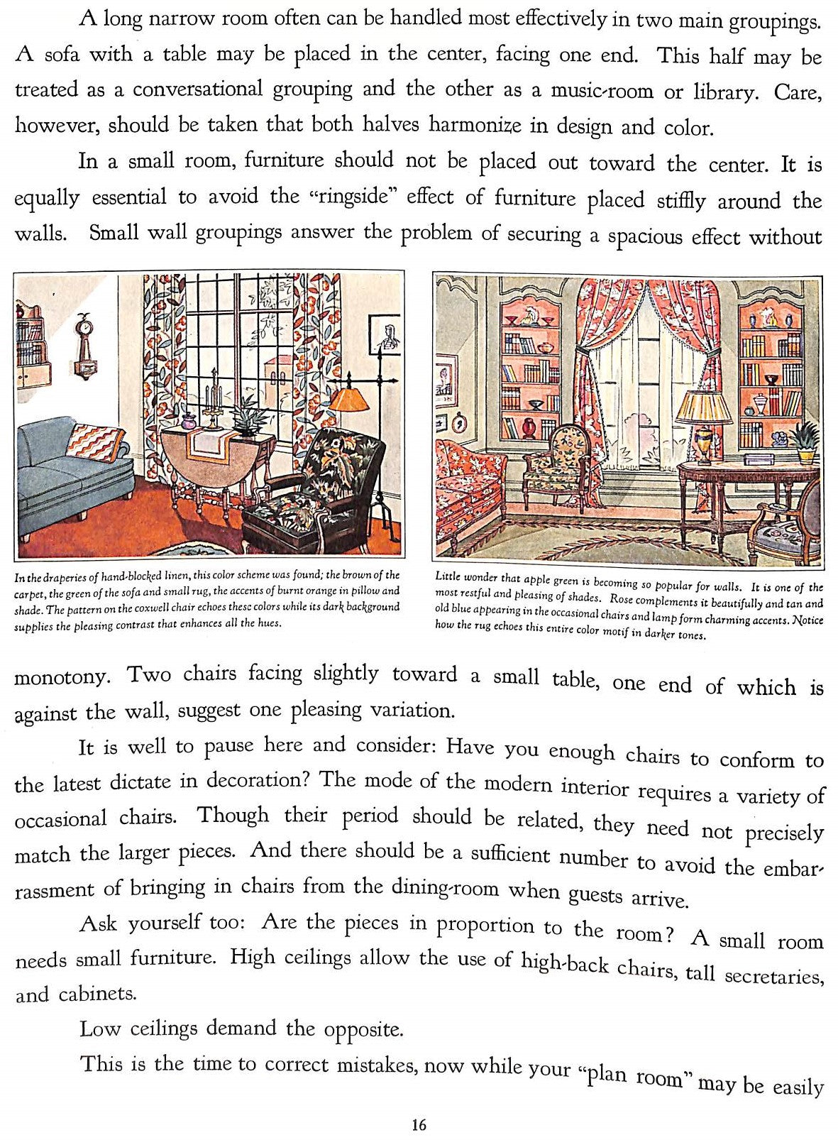 "Beautiful Interiors: And How To Achieve Them" 1929 JENNEY, Edgar W.