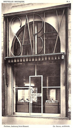 "Nouvelles Boutiques Facades et Interieurs" 1929 CHAVANCE, Rene
