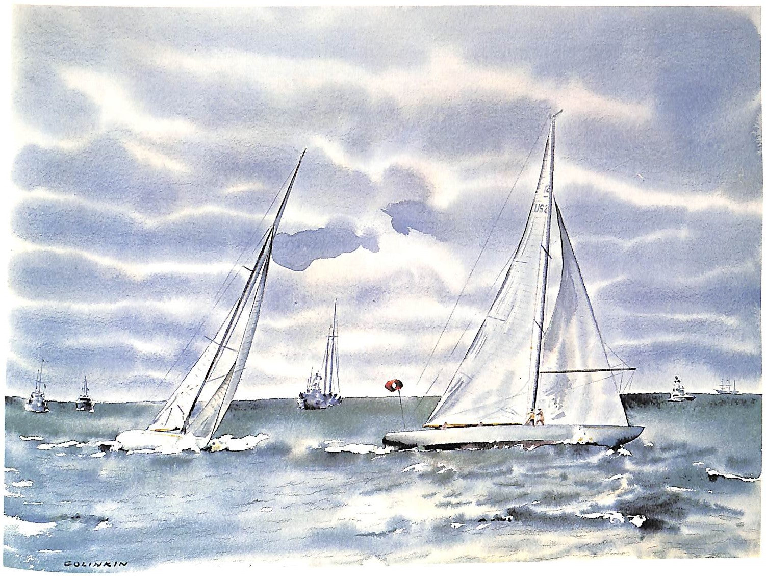 "The Twelve Meter Challenges For The America's Cup" 1977 HOYT, Norris D.