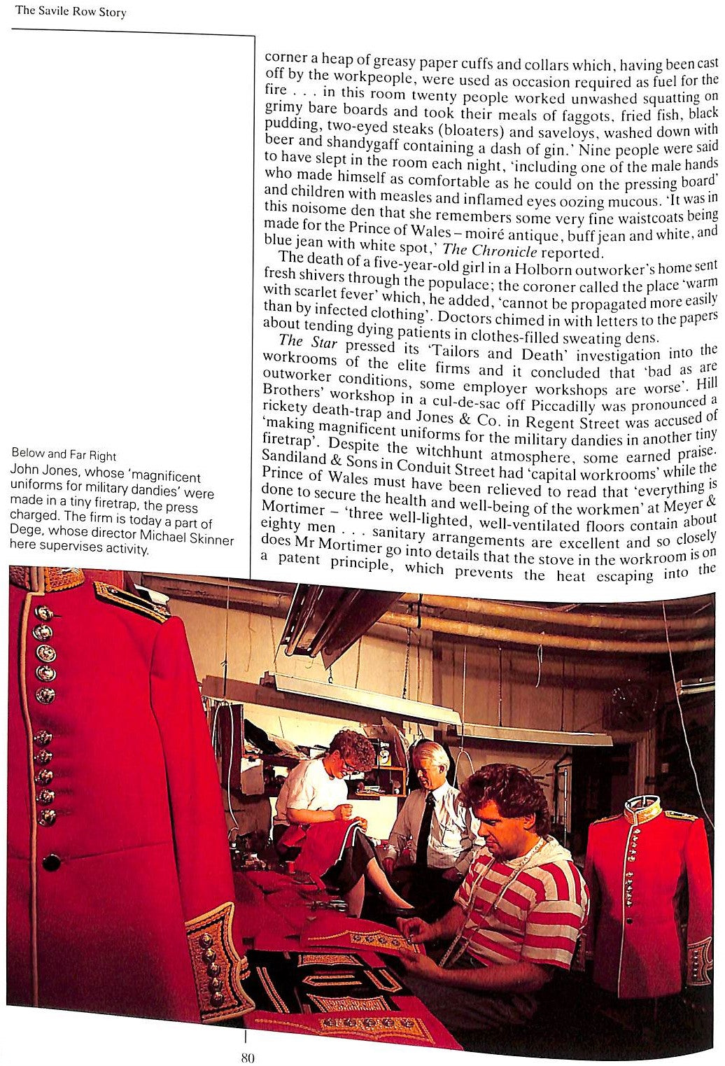 "The Savile Row Story An Illustrated History" 1988 WALKER, Richard