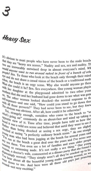 "The Nude Beach" 1977 DOUGLAS, Jack. D.