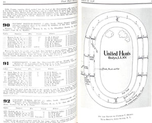 "Record Of Hunt Race Meetings In America- Volume VIII, Race of 1938" 1939 VISCHER, Peter (SOLD)