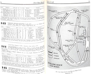 "Record Of Hunt Race Meetings In America- Volume VIII, Race of 1938" 1939 VISCHER, Peter (SOLD)