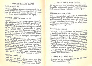 "Shell Fish: A Book of Recipes" HEATON, Nell