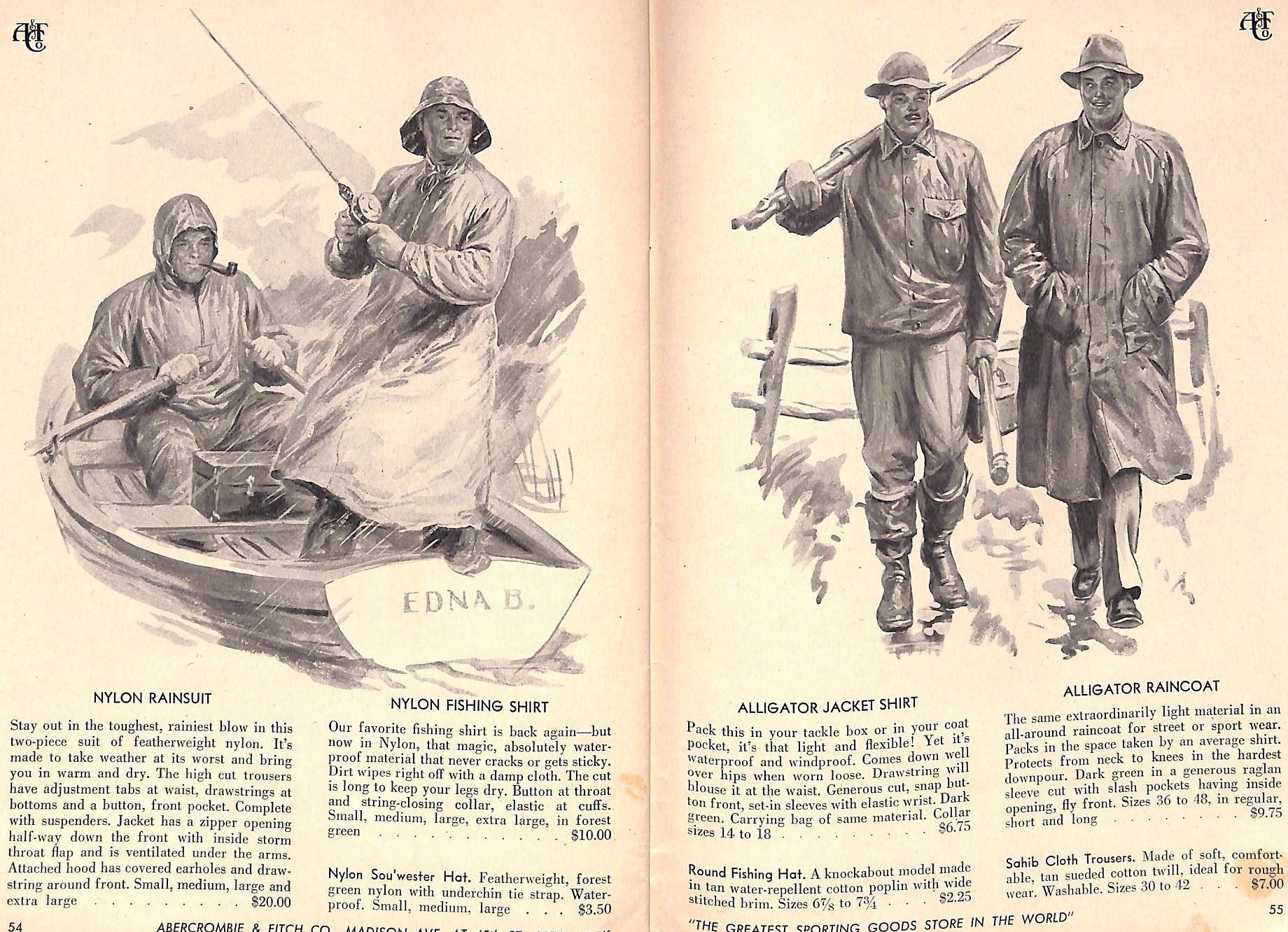 "Abercrombie & Fitch 1946 Angling Catalog"