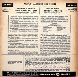 "Modern American Music Series LP William Schuman and Ingolf Dahl w/ Stuart Davis Artwork Cover" (SOLD)