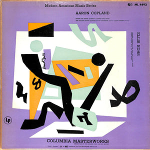 "Modern American Music Series Aaron Copland and Ellis Kohs w/ Stuart David Artwork Cover" (SOLD)