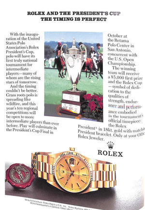 "Polo Magazine" September 1985 (SOLD)