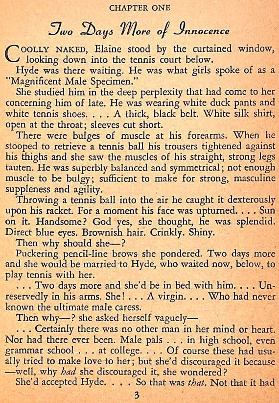 "Male And Female" 1950 WOODFORD, Jack