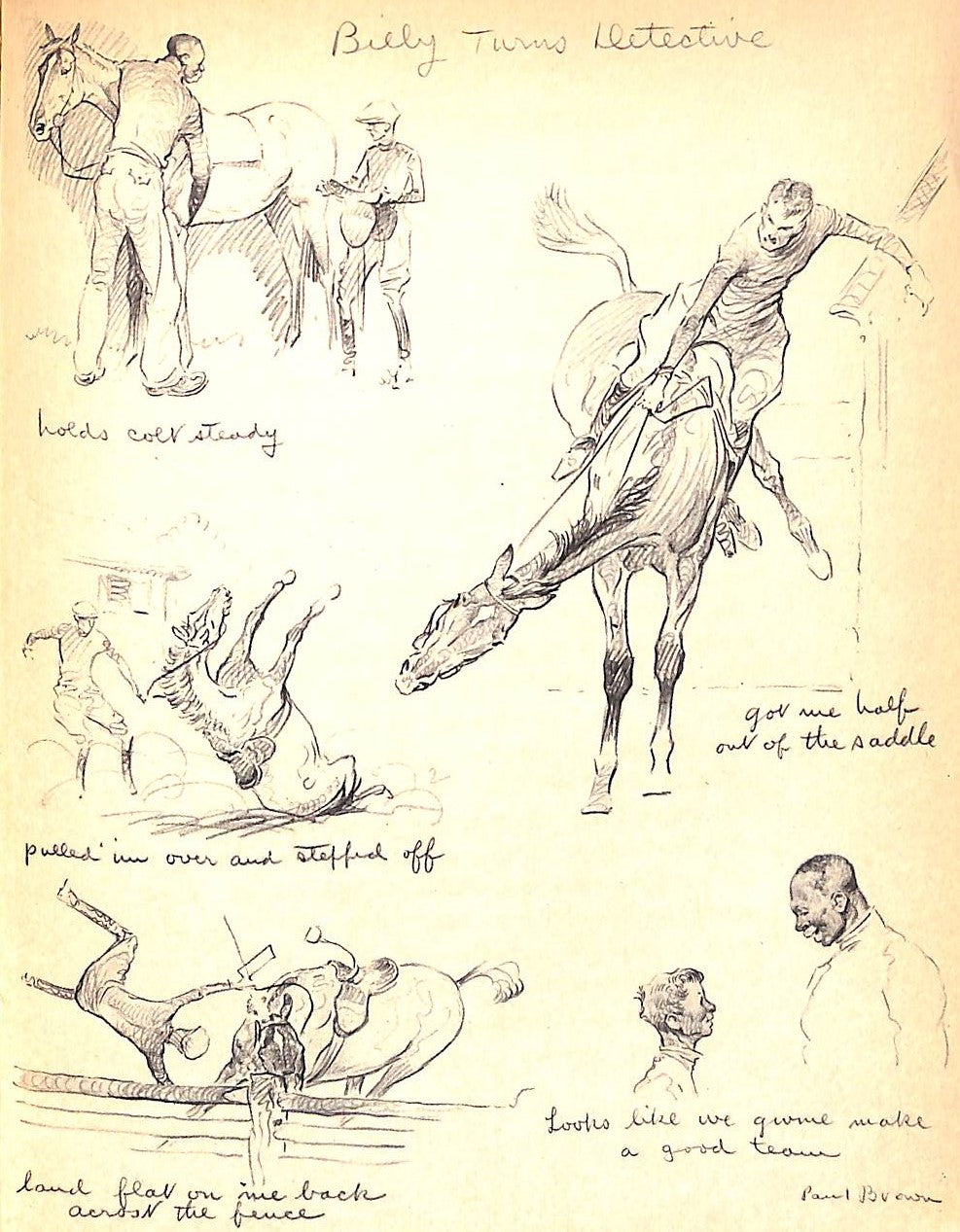 "Tack Room Tattles" 1935 MCKENNEY, John