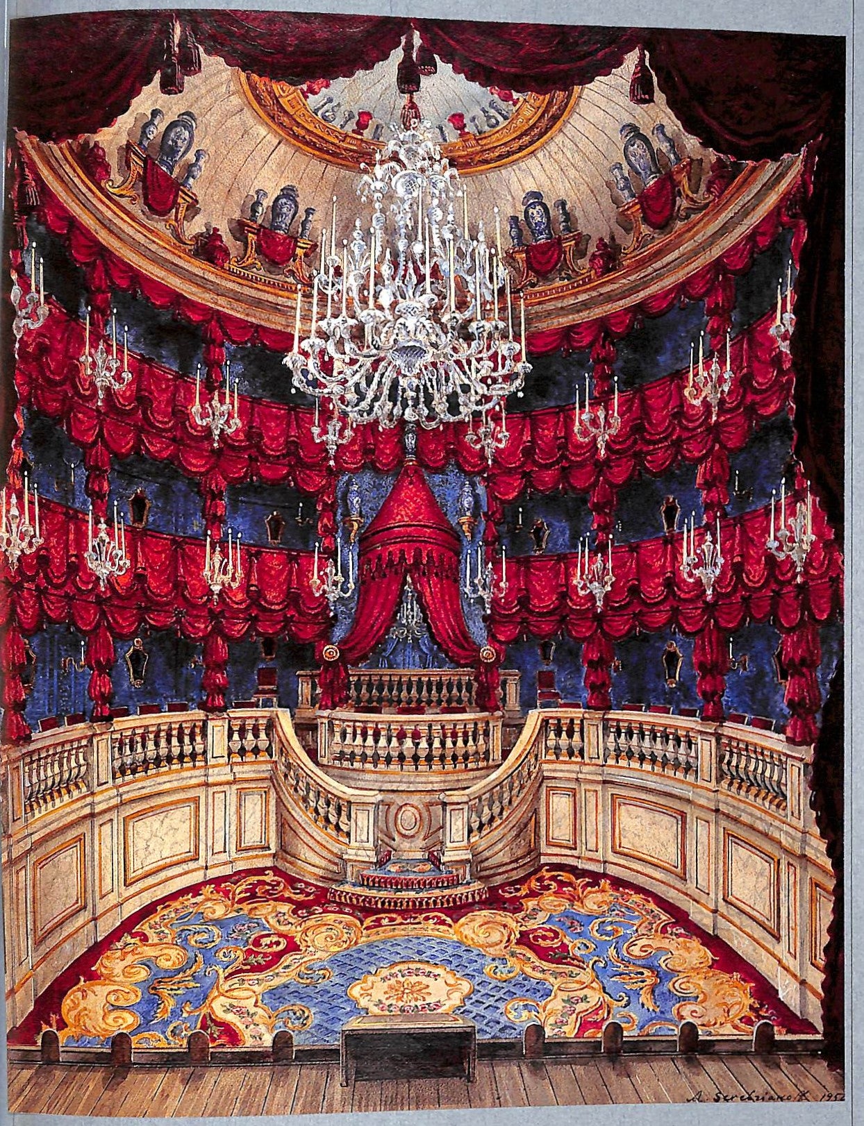 "Alexandre Serebriakoff: Retratista De Interiores" 1990 MAURIES, Patrick (SOLD)