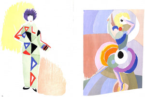 "Sonia Delaunay Art Into Fashion" 1986 VREELAND, Diana [foreword]
