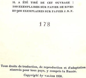 "Billy: Idylles D'Amour Grec En Angleterre" 1938 D'ESSAC, Jean
