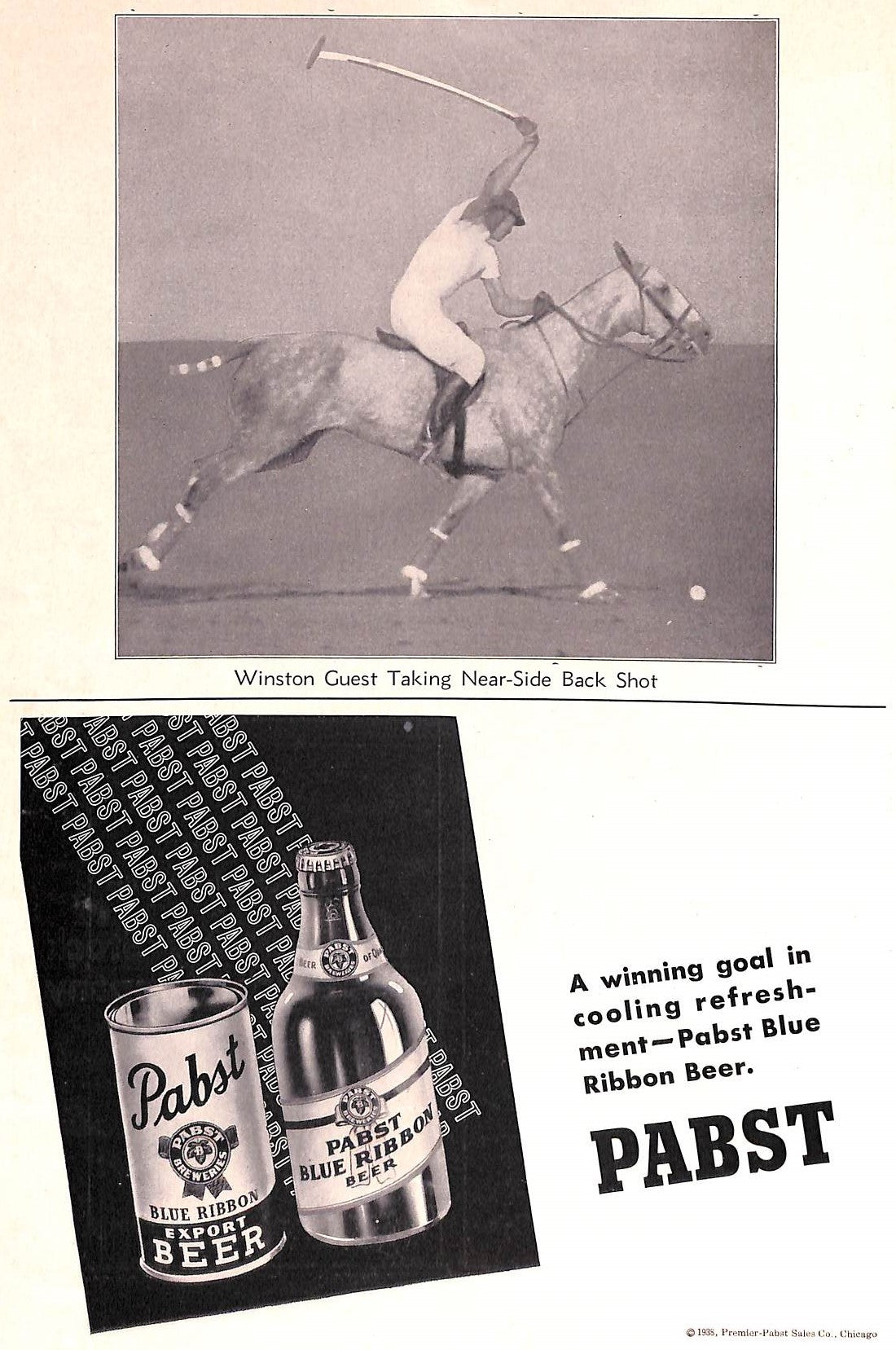 "National Indoor Polo Tournament Official Souvenir Program Chicago" 1938