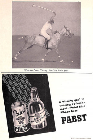 "National Indoor Polo Tournament Official Souvenir Program Chicago" 1938