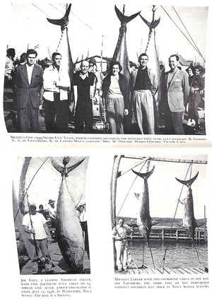 "Fishing the Atlantic: Offshore and On" 1949 FARRINGTON, S. Kip Jr., & HUNT, Lynn Bogue