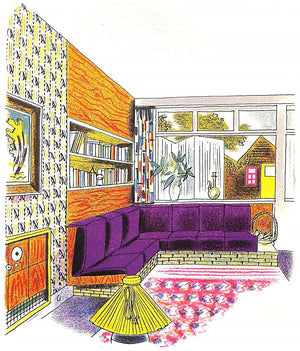 "Colour And Pattern In The Home" 1954 CARRINGTON, Noel