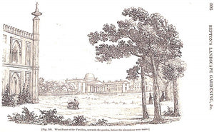 "The Landscape Gardening and Landscape Architecture of The Late Humphrey Repton, Esq." 1840 LOUDON, J.C.