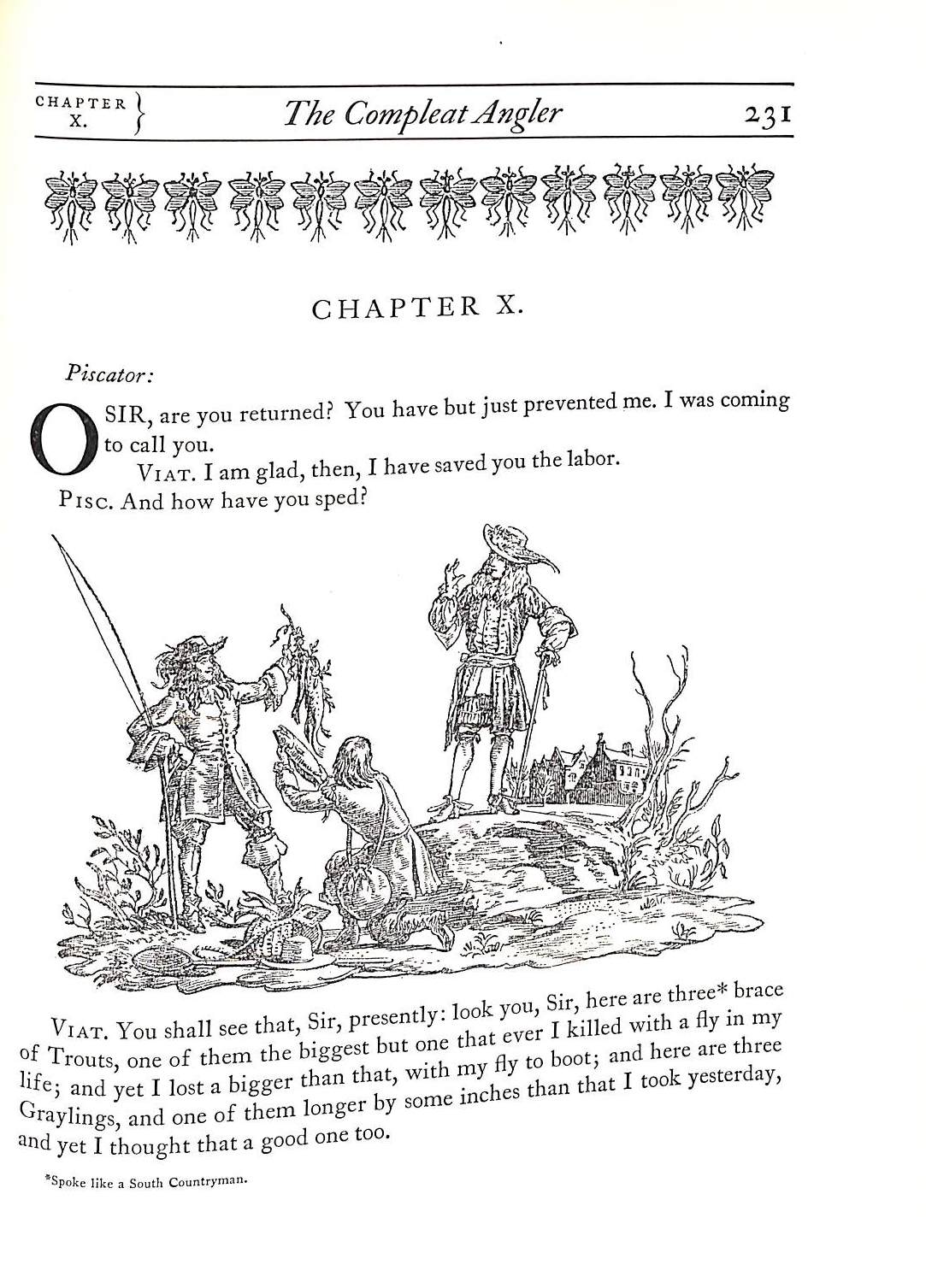 "The Compleat Angler or, the Contemplative Man's Recreation" 1938 WALTON, Isaak