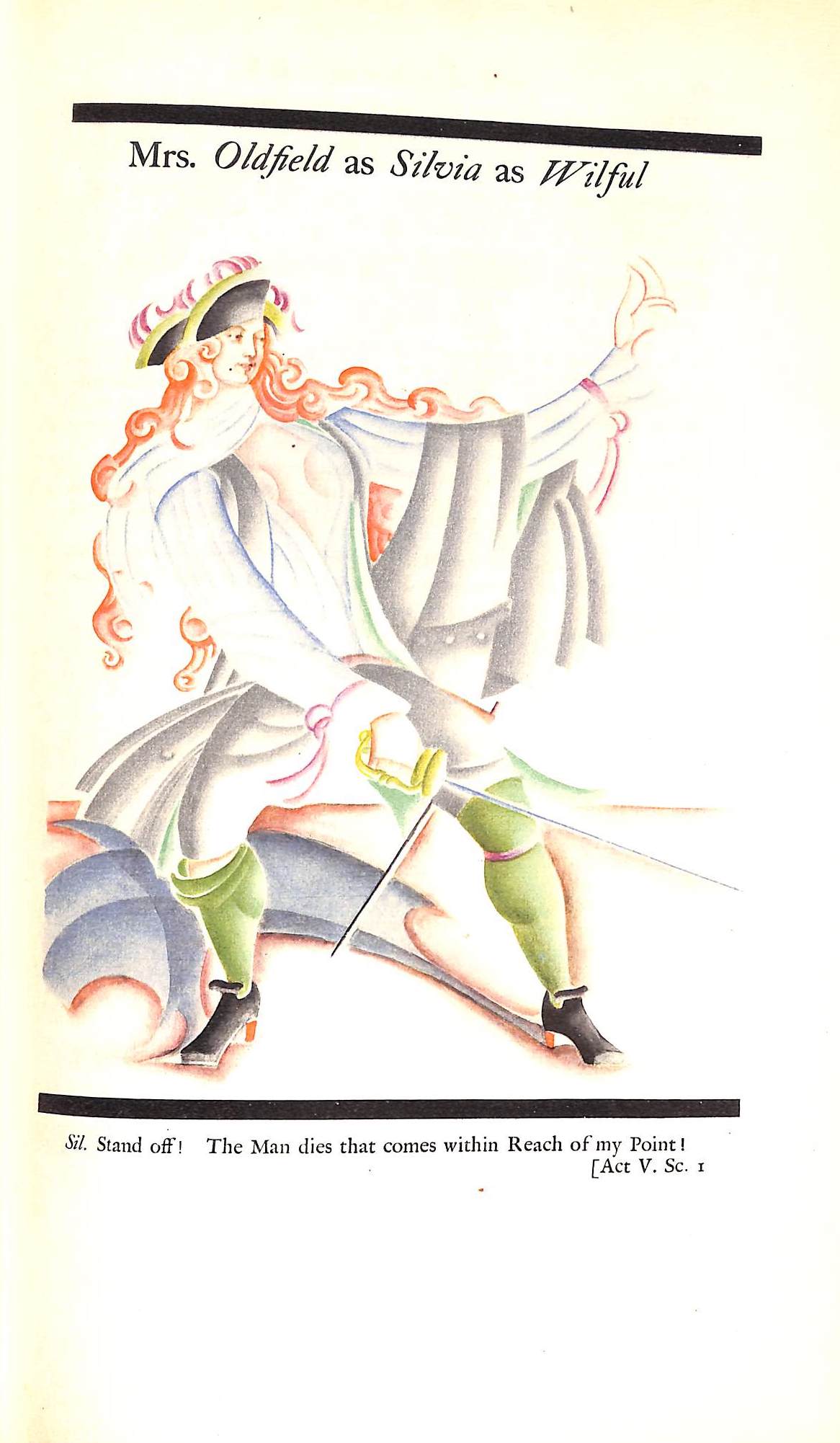 "The Recruiting Officer" 1926 FARQUHAR, Geo.