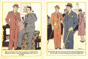 "Wolff's Broadway & Washington c1927 Menswear Brochure" 1927