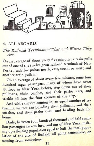 "All About New York: An Intimate Guide" 1931 JAMES, Rian