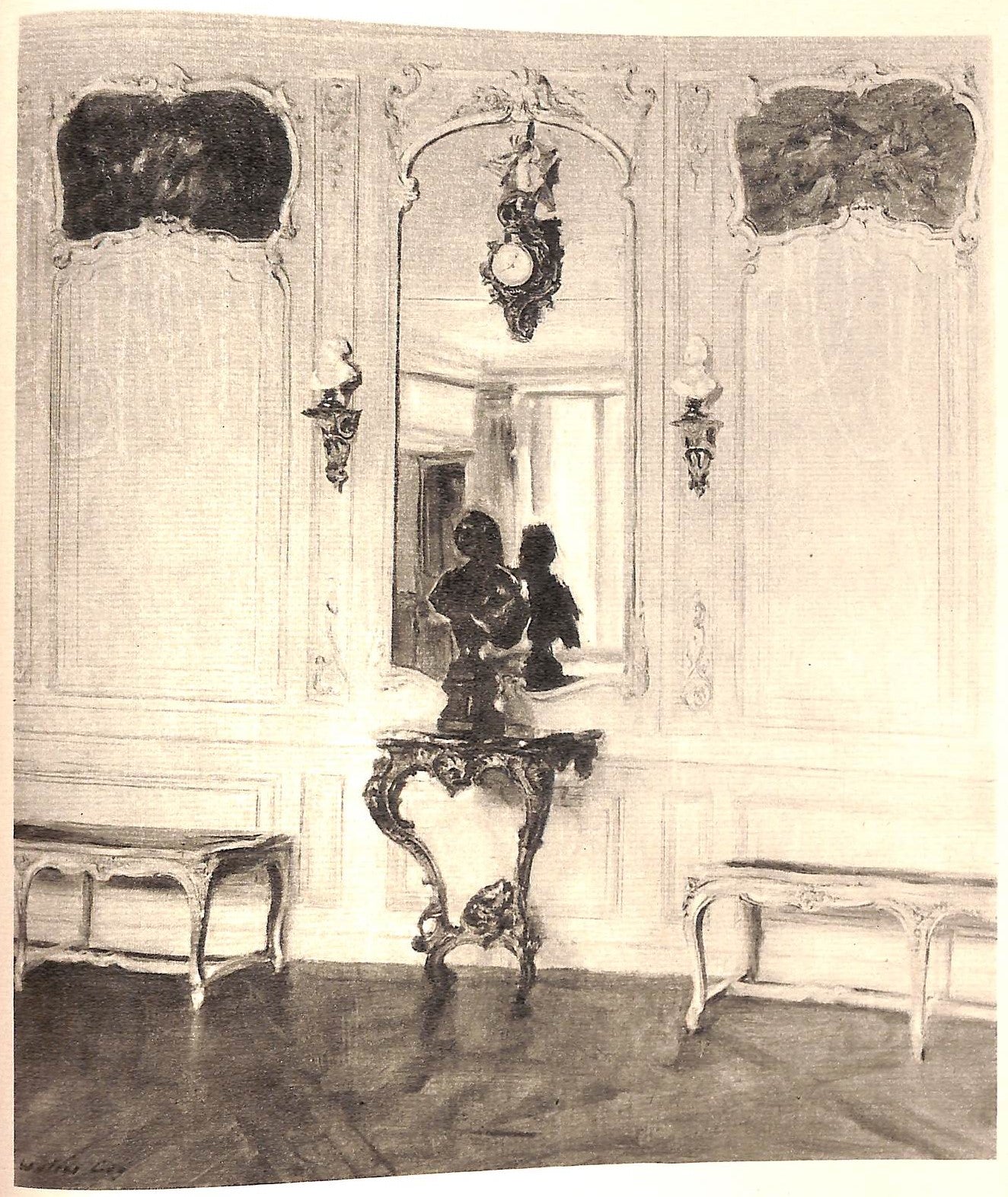 "Walter Gay: Paintings Of French Interiors" 1920 GALLATIN, Albert Eugene