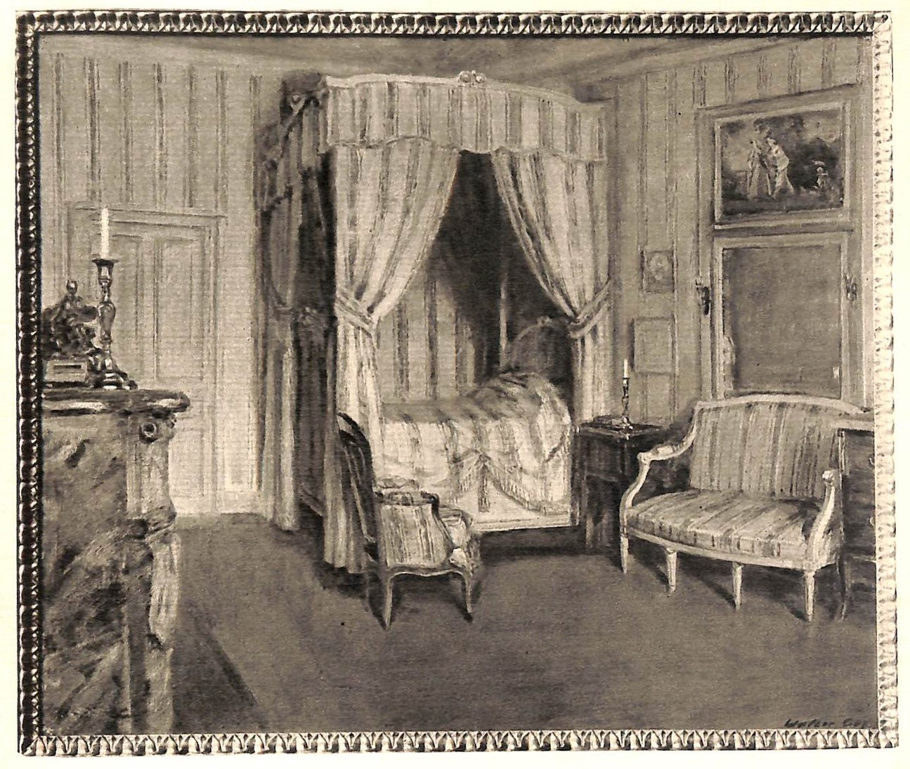 "Walter Gay: Paintings Of French Interiors" 1920 GALLATIN, Albert Eugene