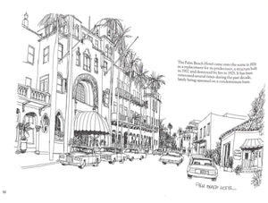 "The Palm Beach Sketch Book" 1988 OLENDORF, Bill [artist] & ASH, Agnes [text]