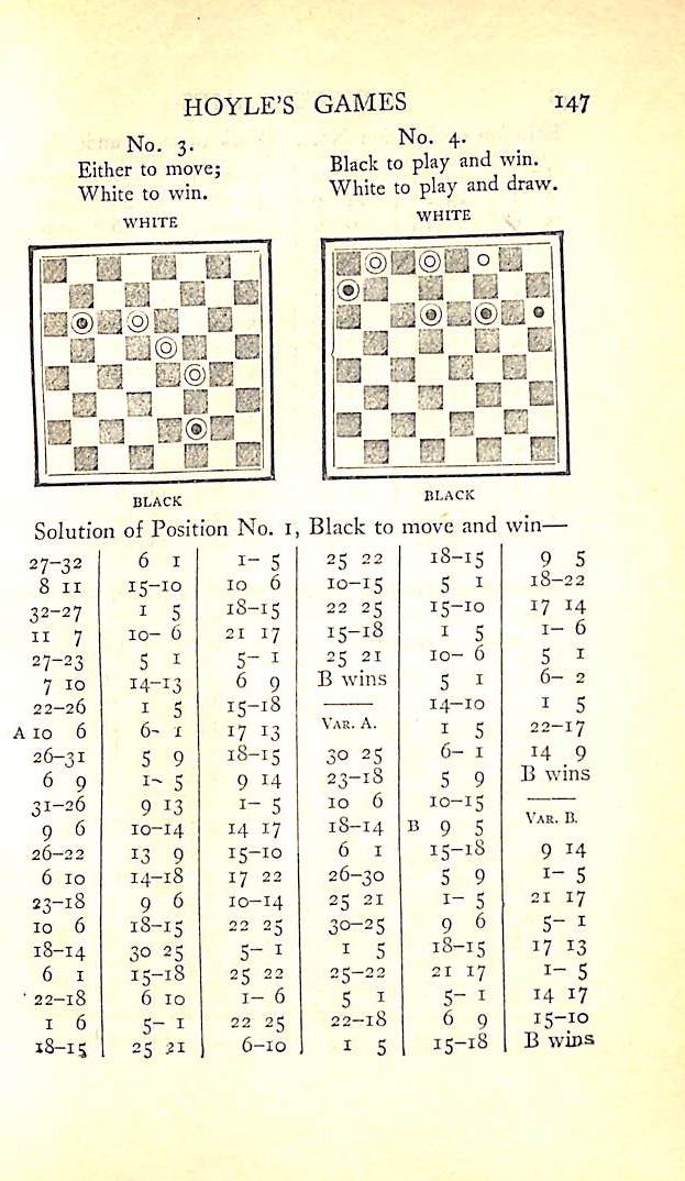 "Hoyle's Games" 1926 FOSTER, R.F.