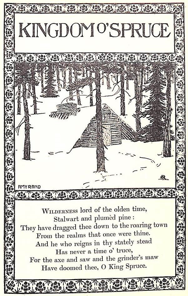 "Kin O'Ktaadn: Verse Stories Of The Plain Folk" 1904 DAY, Holman F.