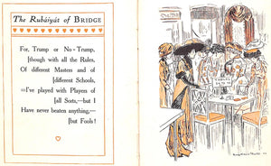 "The Rubaiyat Of Bridge" 1909 WELLS, Carolyn