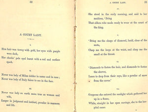 "Poems Before Congress" 1860 BROWNING, E.B.