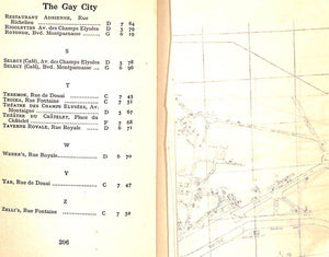 "The Gay City: Being A Guide To The Fun Of The Fair In Paris" 1925 PHILLIPS, Arthur