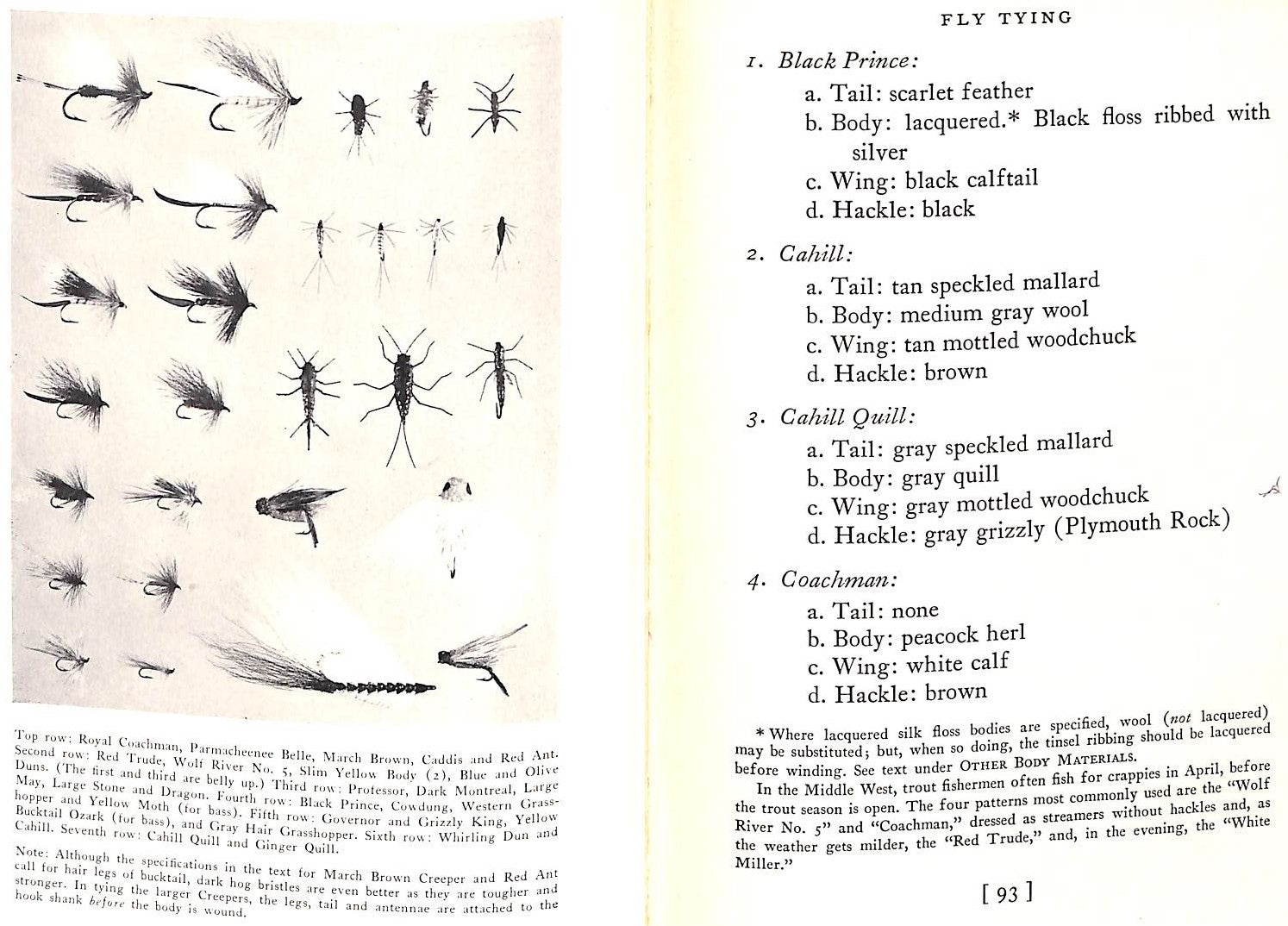 "New Lines For Flyfishers" 1936 STURGIS, William Bayard