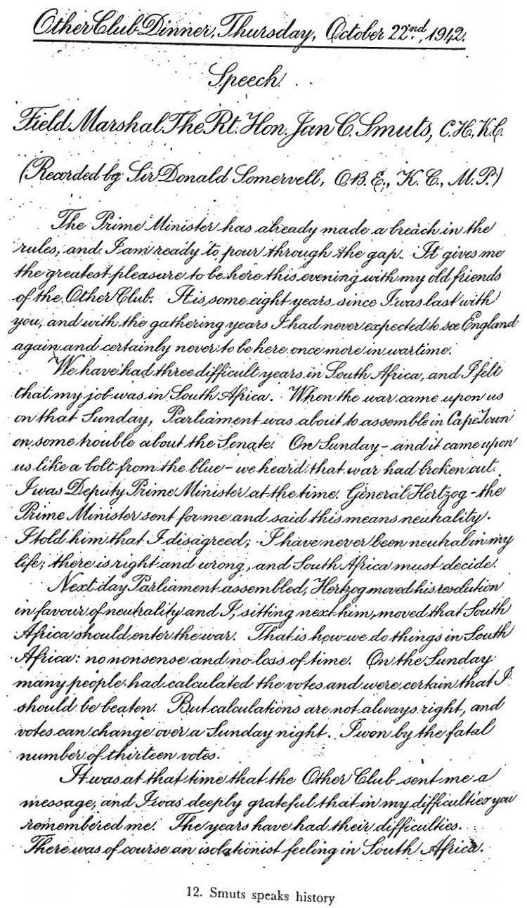 "The Other Club" 1971 COOTE, Colin R. (SOLD)