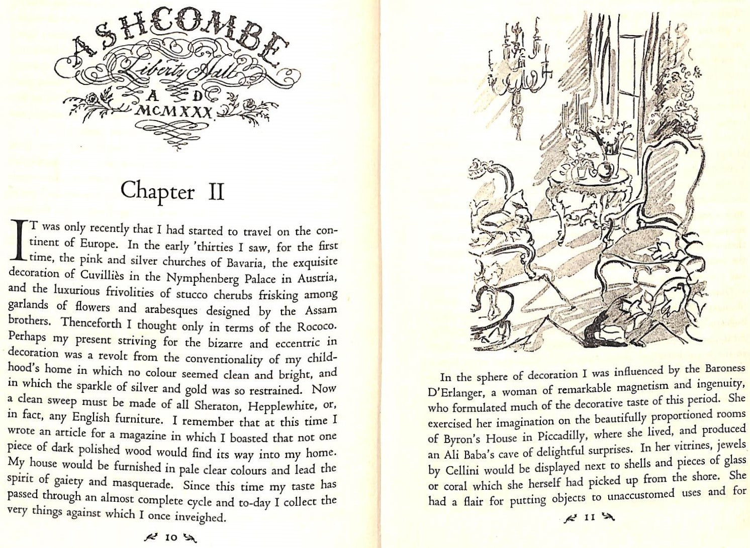 "Ashcombe The Story Of A Fifteen Year Lease" 1949 BEATON, Cecil