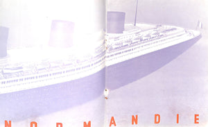 "Normandie. Classe Touriste. Compagnie Générale Transatlantique French Line" 1935