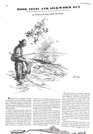 "The Sportsman: Spring Fishing Issue - April, 1936"