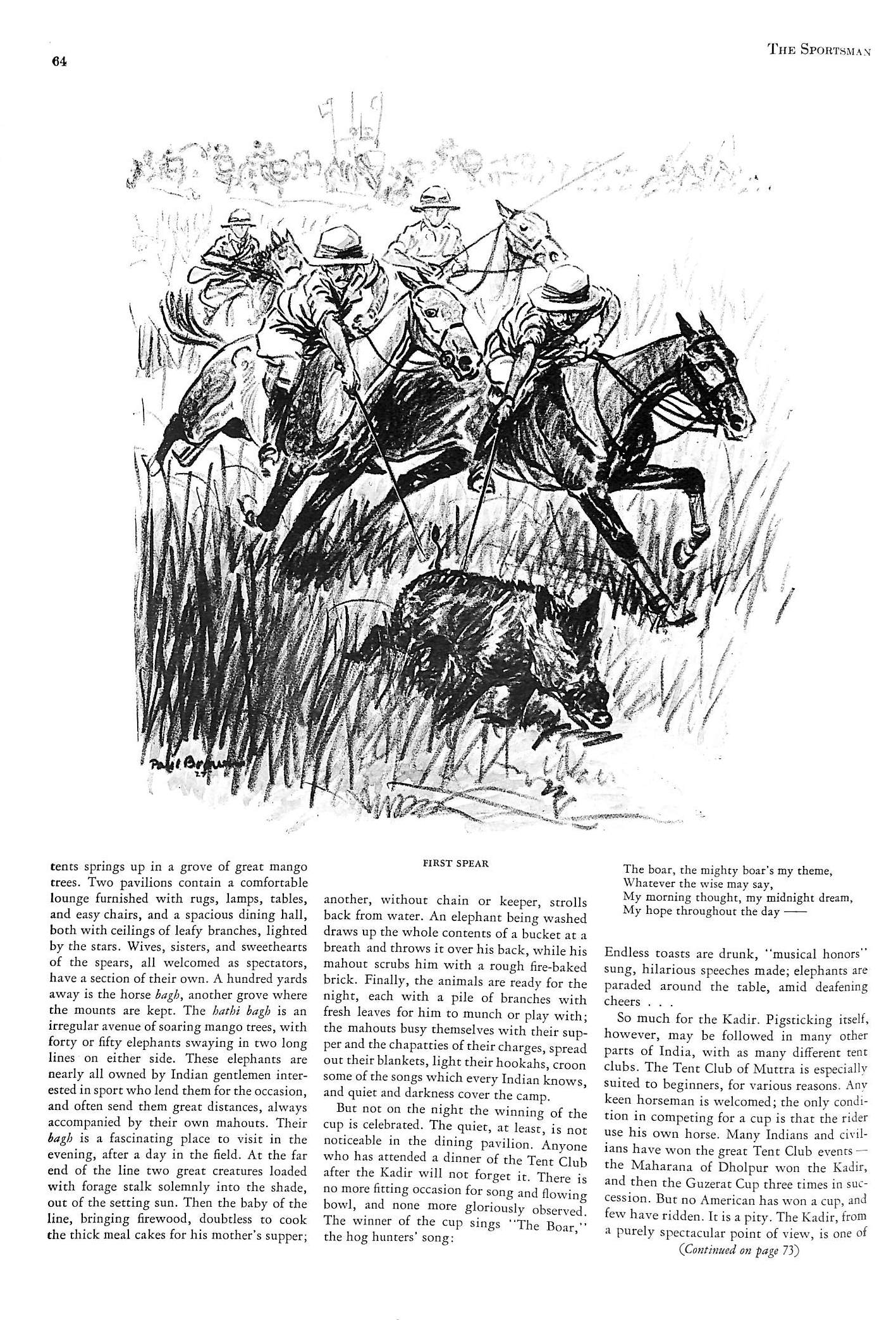 "The Sportsman: January, 1937"