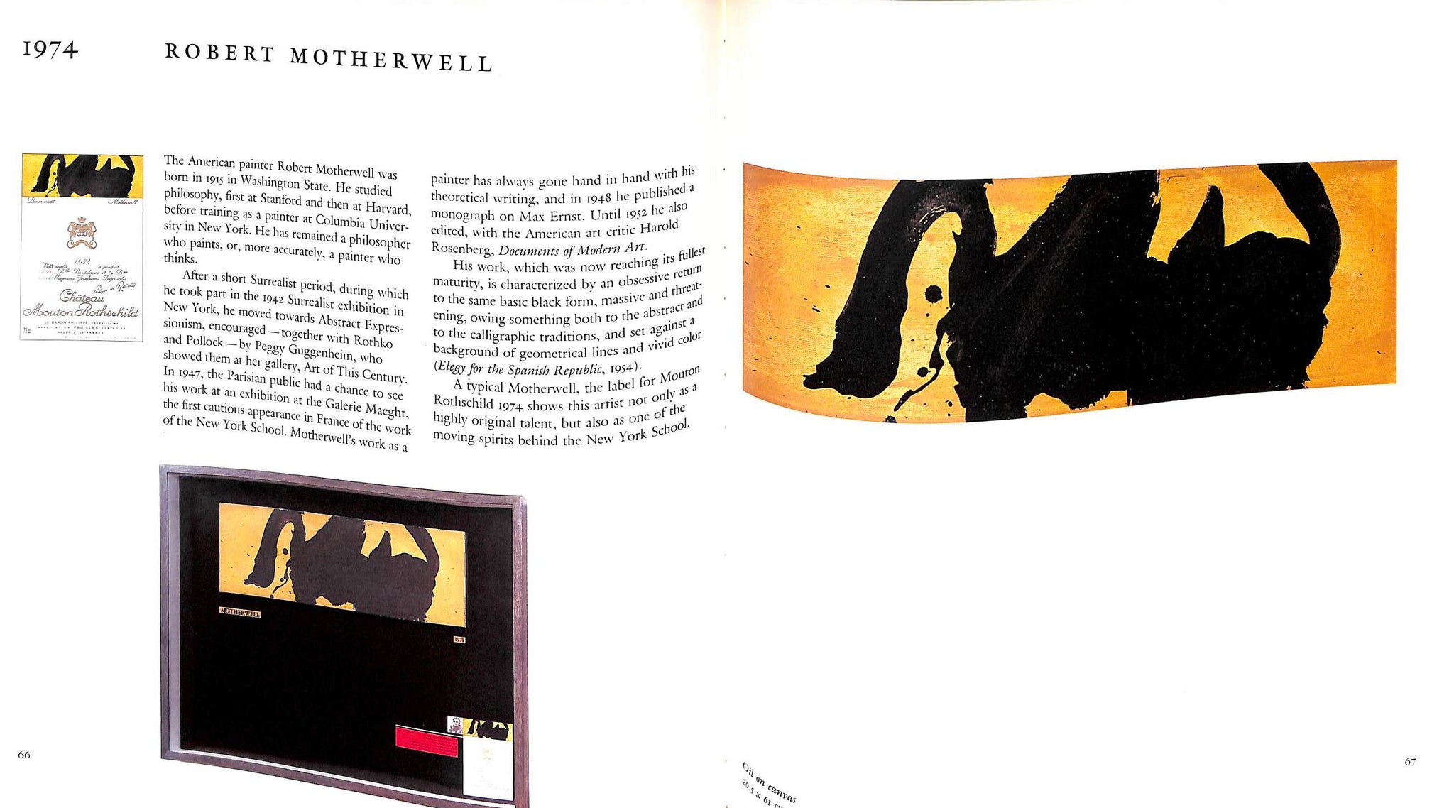 "Mouton Rothschild: Paintings For The Labels" 1983 ROTHSCHILD, Philippe