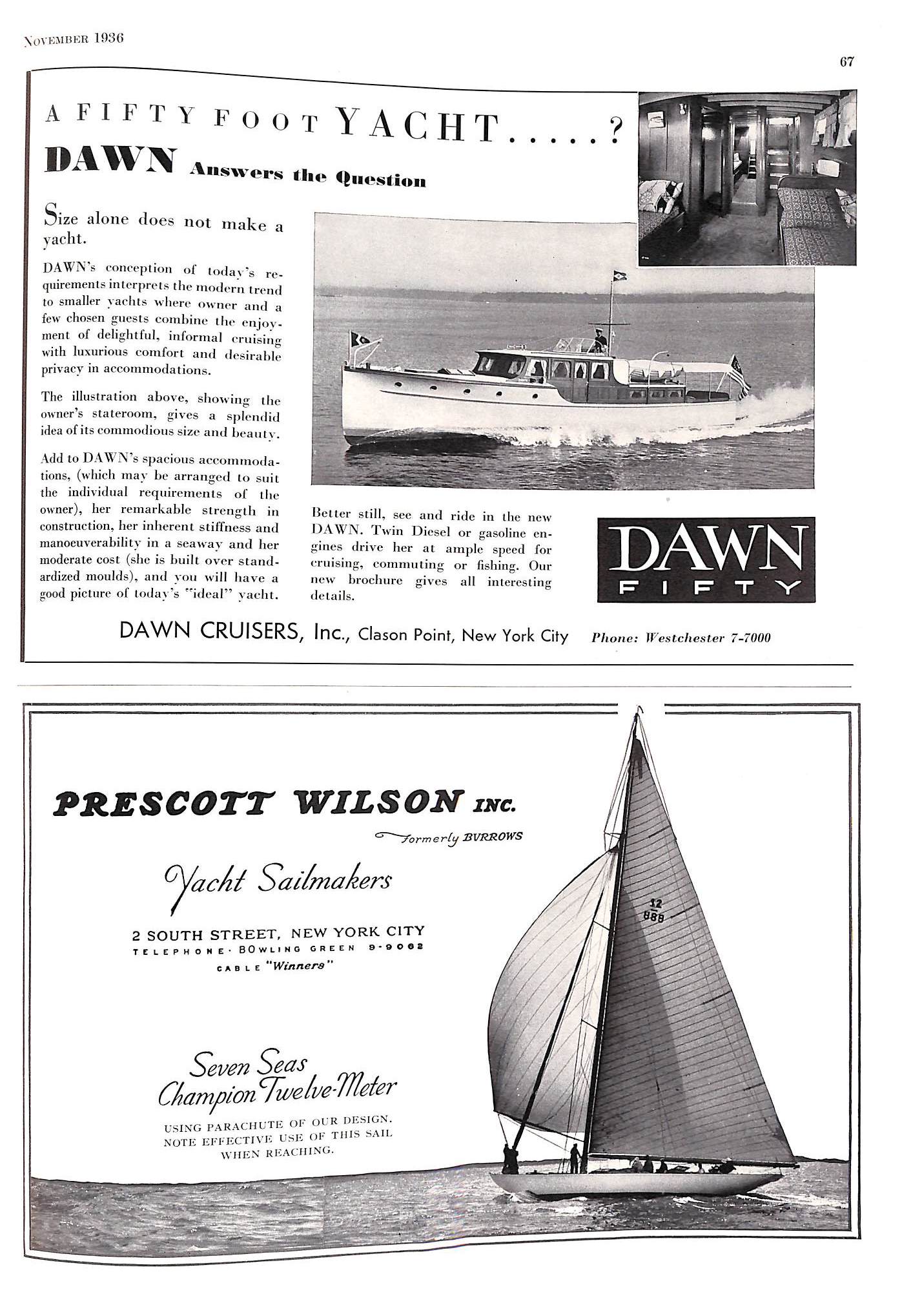 "The Sportsman: November, 1936"