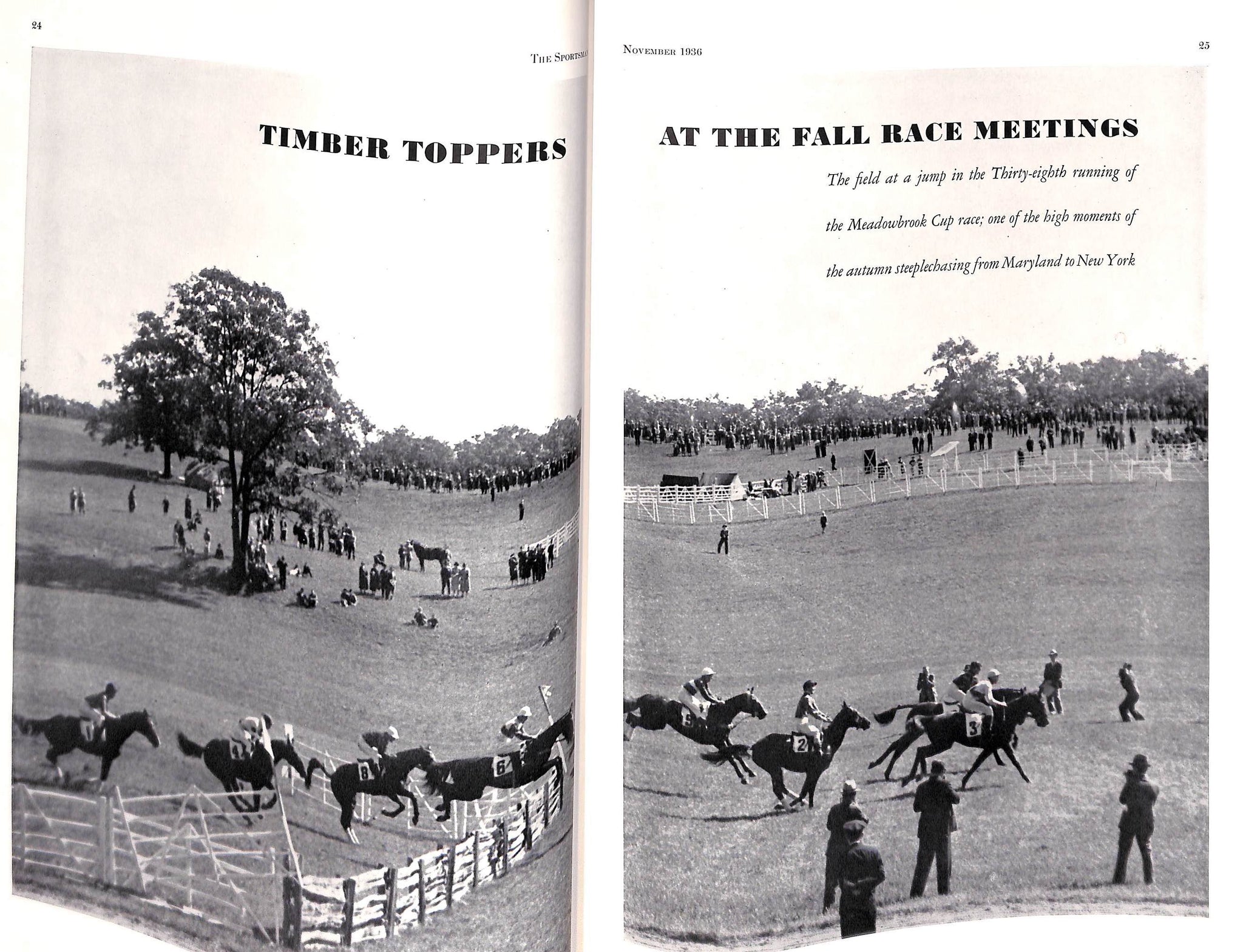 "The Sportsman: November, 1936"